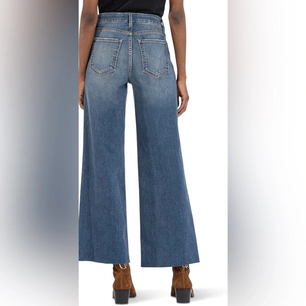 Kut from the Kloth High-Rise Wide Leg Jean - Picture 2 of 5